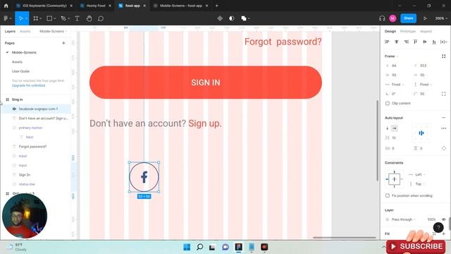Figma Food Mobile App Design (Part 5) in Hindi смотреть онлайн