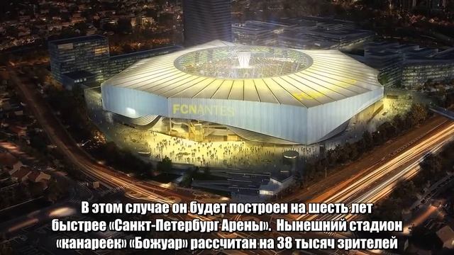 «Нант» представил шикарный макет нового стадиона. Экран, кажется, позаимствован у «Краснодара» смотреть онлайн
