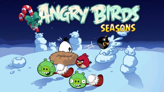 Winter Wonderham theme (2nd variation) - Angry Birds Seasons OST смотреть онлайн