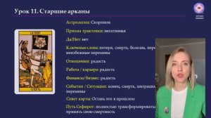 ОБУЧЕНИЕ ТАРО УЭЙТА. Занятие 11.2 Старшие арканы от 11 до 15