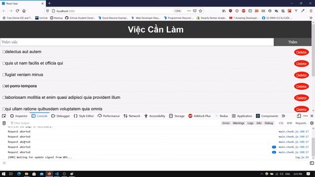 Hướng dẫn nhập môn ReactJS - Tập cuối/11: Request dữ liệu từ Back-end API смотреть онлайн