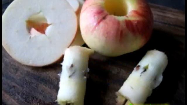 Видео рецепты - яблочные чипсы смотреть онлайн