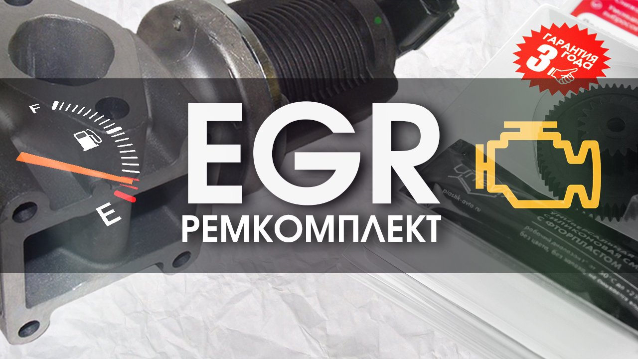 ОБЗОР РЕМКОМПЛЕКТА КЛАПАНА EGR, Audi, Seat, Skoda, Volkswagen