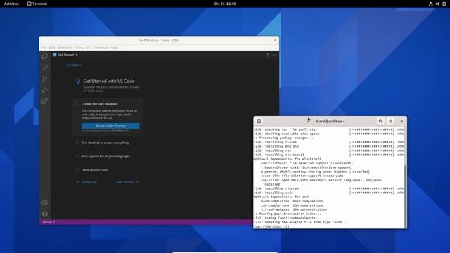 Installing Visual Studio Code on Arch Linux: A Quick and Easy Guide смотреть онлайн