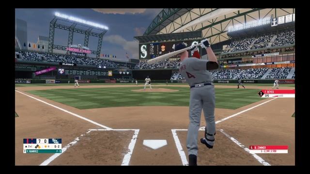 R.B.I. Baseball 21 regular season game #38, @ the Seattle Mariners. смотреть онлайн