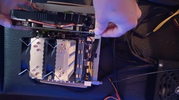 не запускается комп после установки видеокарты