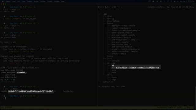 Git Index (Staging area) смотреть онлайн