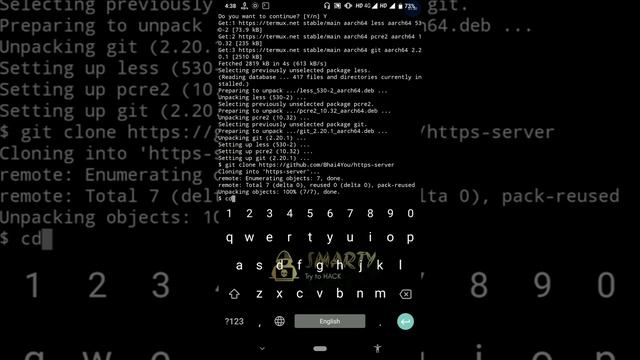 #Termux #https_server #EP-1 смотреть онлайн