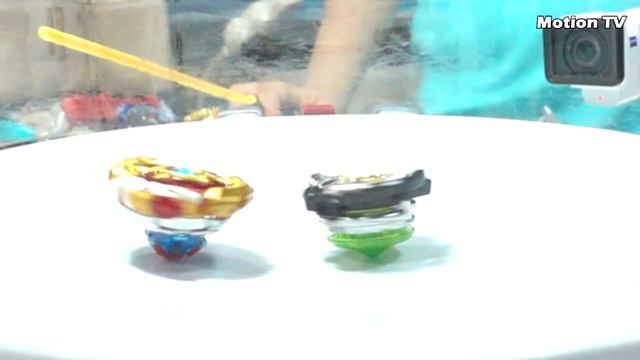 Beyblade Emperor Fornus Slow motion battle review burst b-106 смотреть онлайн