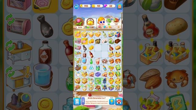 Merge Cooking: Theme Restaurant Gameplay Part 69 смотреть онлайн