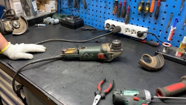 Диагностика трех УШМ Metabo WEA 17-125 Quick смотреть онлайн