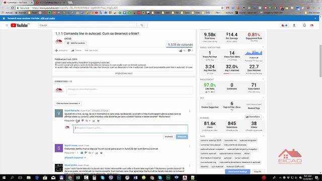Răspunsuri la întrebări. Unghi in Autocad, Raza vs Diametru, Versiune de Autocad, Osnap la centrul смотреть онлайн