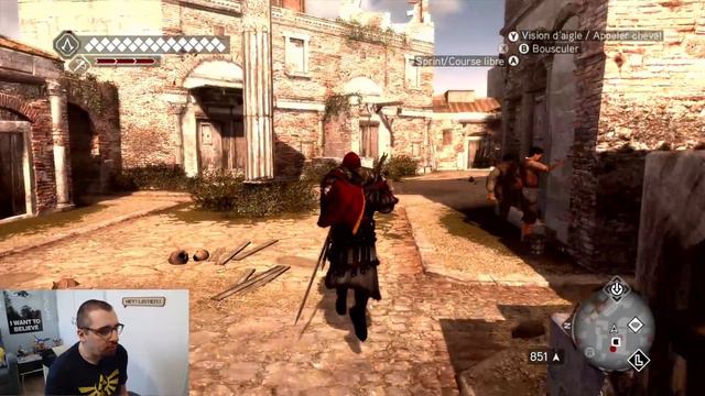 ASSASSIN'S CREED BROTHERHOOD : toujours aussi bon ! Gameplay FR смотреть онлайн