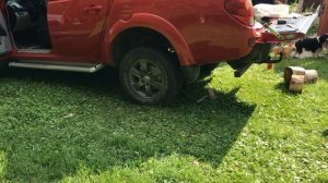 Установка пружин  L200