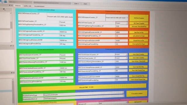 Renault - Reset cambio olio/manutenzione manuale o modifica con DDT4ALL смотреть онлайн