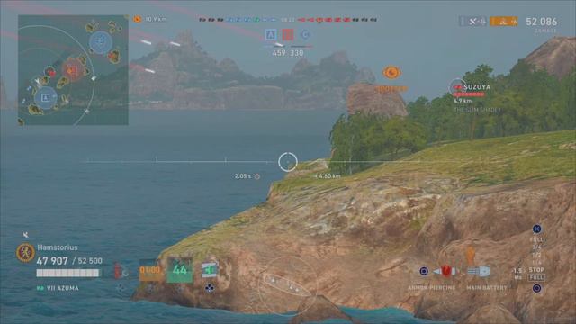 World of Warships: Legends - Azuma devastating strike - смотреть онлайн