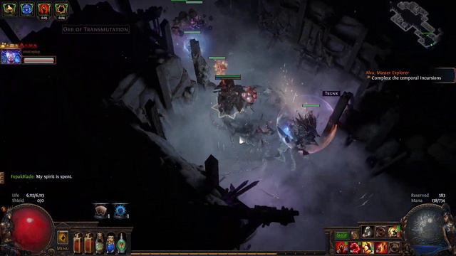 Path Of Exile Ultimatum Coop - Bleed Bladestorm Gladiator - Parte 030 смотреть онлайн