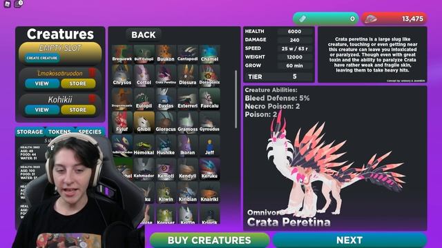 PLUSHIES! Rare, How to Get, Trade CRATA PERETINA Creatures of Sonaria смотреть онлайн