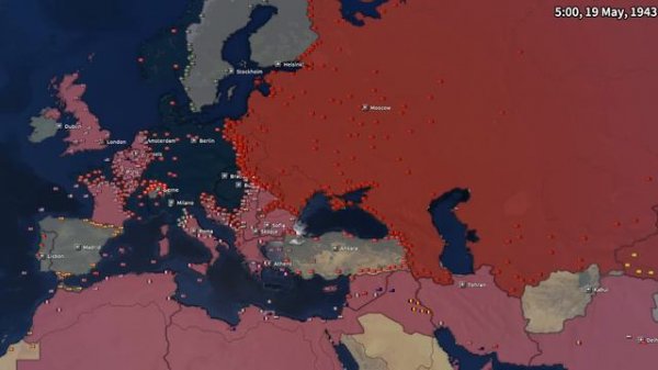 Hoi4 ULTRA REALISTIC MOD │Hoi4 Timelapse│