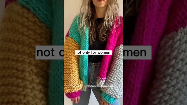 Модное Вязание Пэчворк ❤️Patchwork Fashion Knitting смотреть онлайн