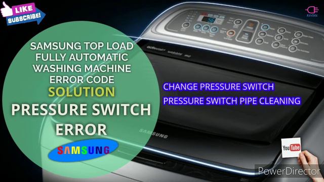 Samsung top load fully automatic washing machine IE ERROR CODE solution. смотреть онлайн