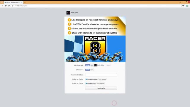 Получаем стим ключ Racer 8 смотреть онлайн