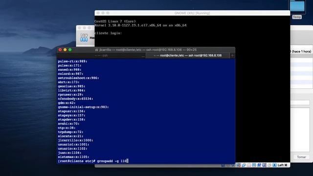 Gestión de grupos - RedHat / Rocky Linux / Alma Linux / Oracle Linux / CentOS смотреть онлайн