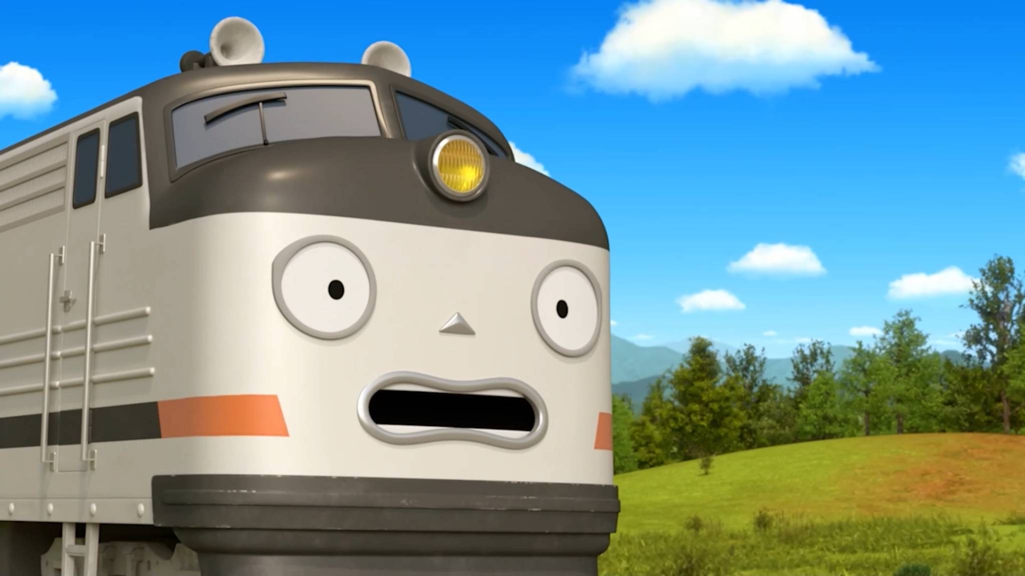 Паровозик Титипо, 3 сезон, 25 серия. Джини выглядит сердитой смотреть онлайн