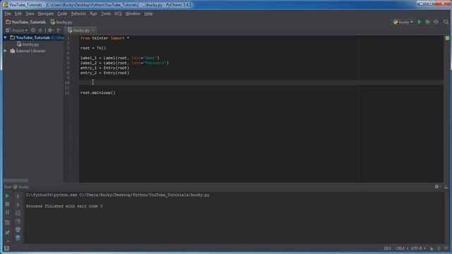 Python GUI with Tkinter - 4 - Grid Layout смотреть онлайн