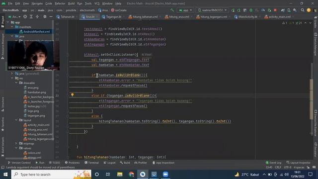 Aplikasi menu kalkulator dengan rumus berbeda Android Studio Kotlin смотреть онлайн