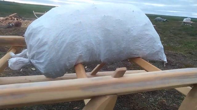 Изготовление ненецкой нарты! How to make a Nenets sled! смотреть онлайн