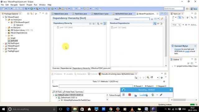 Maven Integration with Eclipse смотреть онлайн