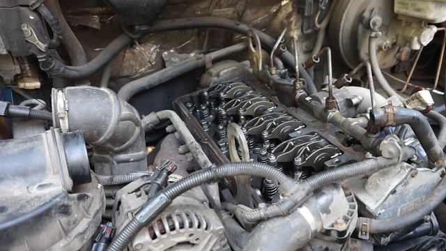 Регулировка клапанов Газель CUMMINS ISF 2.8. Часть 2 смотреть онлайн