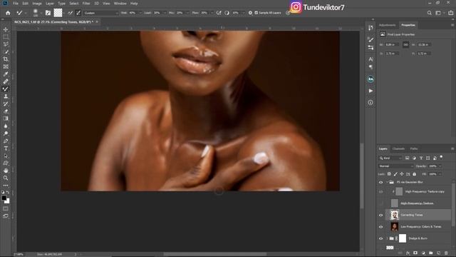 How to retouch beauty headshot image in photoshop | Beauty retouching Masterclass смотреть онлайн