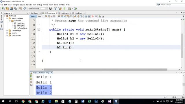 Thread In JAVA netbeans #191 смотреть онлайн