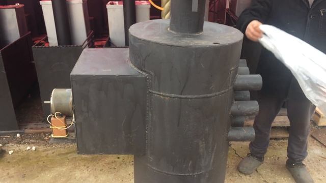 Печь-калорифер обзор / Oven-heater overview смотреть онлайн