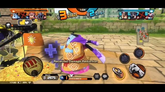 LVL 100 ONIGASHIMA JIMBEI SS LEAGUE BATTLE GAMEPLAY | ONE PIECE BOUNTY RUSH | OPBR смотреть онлайн