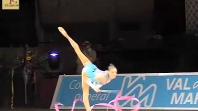 Evgenia Kanaeva Ribbon Thiais 2008 смотреть онлайн