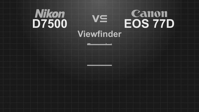 Nikon d7500 vs Canon EOS 77D (9000D) смотреть онлайн