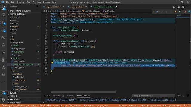 User Nearby Location(Place) using the Google Places API; FLUTTER смотреть онлайн