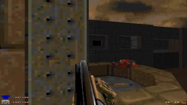 Прохождение DooM 2: Hell on Earth. Часть 1 - Безумие начинается. смотреть онлайн