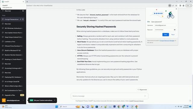 Encrypting Passwords смотреть онлайн