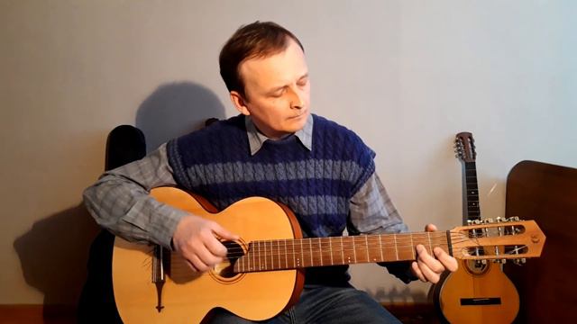 Дымок от папиросы. Russian Seven-string Guitar Doff RGC