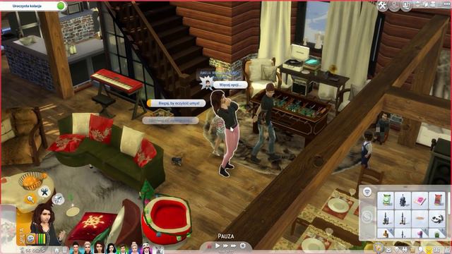 The Sims 4 Pl : Wyzwanie 100 dzieci Adama #117 ( Wigilia z Adasiem ) смотреть онлайн