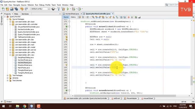 [Java Swing] Phần 09 Hướng dẫn xuất dữ liệu sang Excel, PDF смотреть онлайн