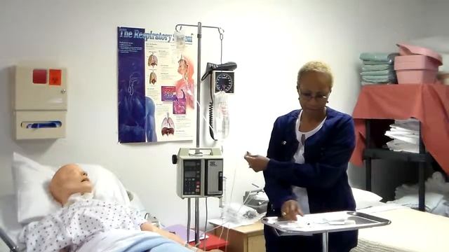5.1 Administering Intravenous Medications by Piggyback, Intermittent Intravenous PART 1 смотреть онлайн
