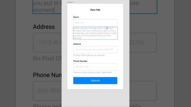 Figma Auto Layout Example смотреть онлайн