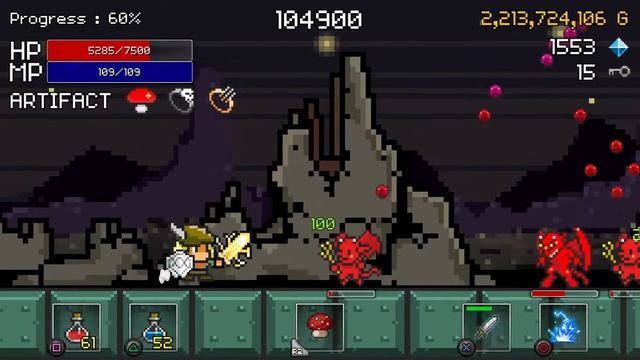 Buff Knight Advanced last stage смотреть онлайн