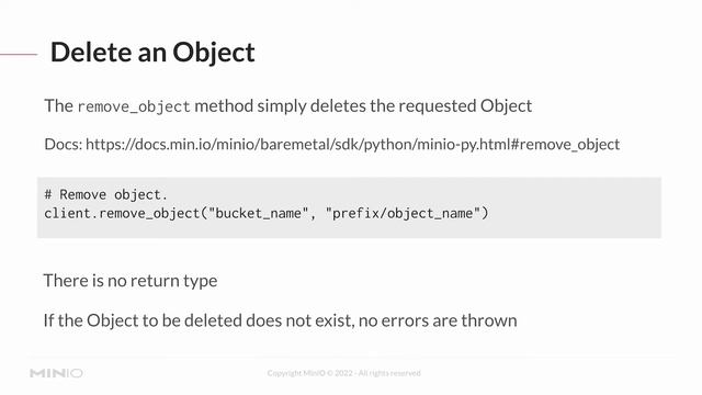 MinIO for Developers - Session 15: Manipulating Objects & Working With Objects #ObjectStorage смотреть онлайн