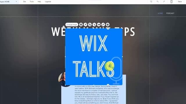 Adding A Logo To Your Header In Wix - Wix Website Tutorial For Beginners